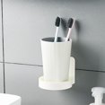 thumbnail image 5 of Kitchen Rack Wall Mounted Cup Holder Versatile Saving Cup Organizer For Home Bathroom,White Kitchen Rack, 5 of 8
