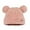 Pink, variant on Women Winter Cat Ears Hats Soft Slouchy Striped Knitted Hat Warm Knitted Hats Winter Ski Hats