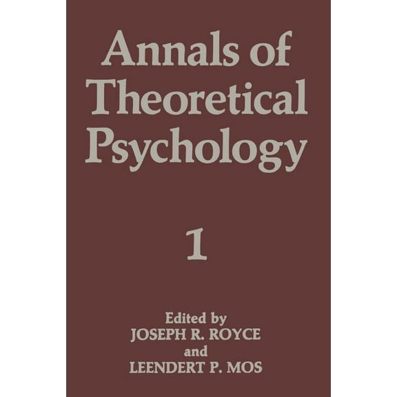 Annals of Theoretical Psychology: Volume 1, (Paperback)