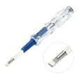 thumbnail image 3 of Uxcell AC 100-500V Voltage Slotted Phillips Screwdriver Tester, Clear and Blue, 3 of 6