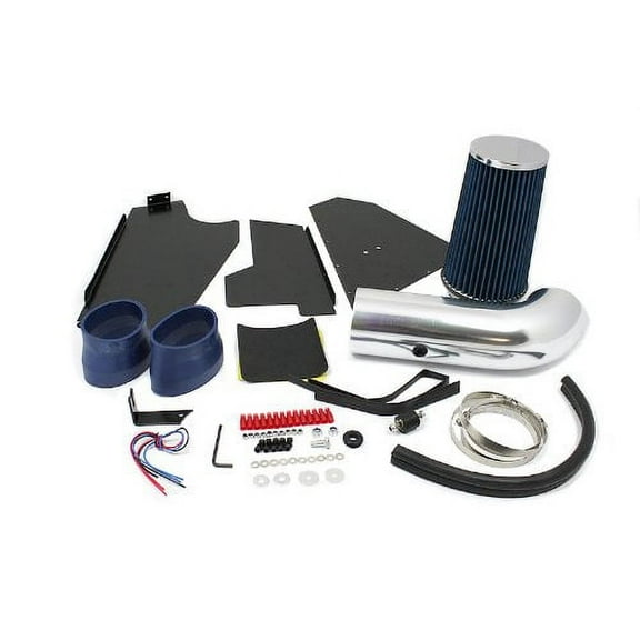 1996 1997 1998 1999 2000 Chevrolet C/K 1500 / 2500 / 3500 V8 5.0L 5.7L Heat Shield Cold Air Intake System with Filter - Blue