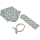 thumbnail image 5 of Conjunto de diadema, pantalones cortos sin mangas recién nacido tela para fotografía para vacaciones para la vida diaria,Pantalones cortos para bebés Diadema Pantalones cortos para bebés Pantalones co, 5 of 7