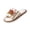 Coffee, variant on Slippers for Women Plush Cozy Open Toe Cotton Bedroom Home Slippers Non Slip Breathable Indoor Slippers