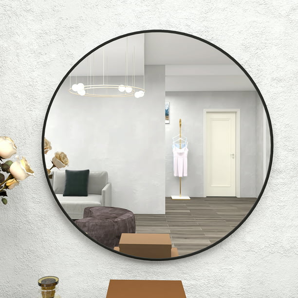 Vanity Mirror Entryway, Circle Mirror Wall Hanging