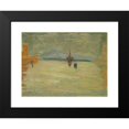 thumbnail image 2 of Ernst Schiess 24x18 Black Modern Framed Museum Art Print Titled - Palma Di Mallorca Port Entrance, 2 of 5