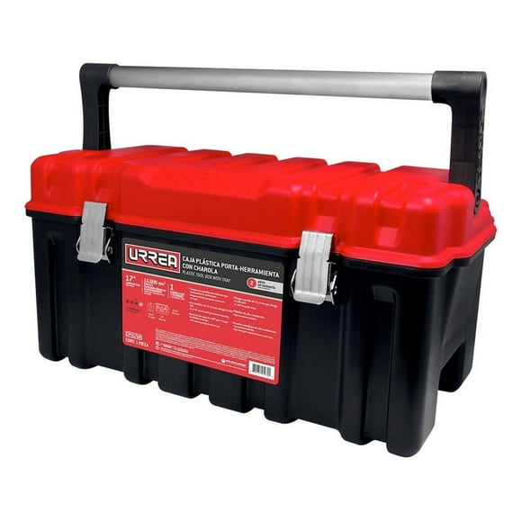 Caja De Herramientas Plastica Organizador Urrea 17in Charola CPU17AR