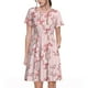 thumbnail image 1 of Disketp Orchids Flowers para Vestido de Manga Corta para Mujeres, Vestidos de Verano para Mujeres, Casual y Holgado para la Playa, 1 of 6