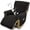Black, variant on Quilted Stretch Recliner Covers, Anti-Slip , Power Lift Recliner Sofa Covers with Storage Pockets & Elastic Straps, Furniture Protector