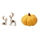 thumbnail image 1 of Estatuas de calabaza de reno, adornos decorativos para sala de estar, dormitorio, oficina, sofá, cojines, decoración del hogar, figuras, 1 of 8