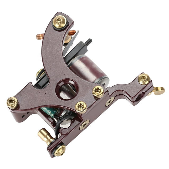 Pistola de tatuaje, máquina profesional de 10 bobinas de deformación, máquina de hierro para tatuaje, máquina de revestimiento de tatuaje, multifuncional