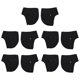 thumbnail image 1 of 10X Soporte de Tobillo Protección de Tobillo Elástico Abrazadera Negro Banda Salud Soporte Vendaje del Pie, 1 of 5