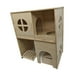 thumbnail image 5 of Casa de madera de 2 para hámster, casa para jerbos, juguete de juego, refugio para ratones, jerbos, lemmings, chinchillas y hámsteres sirios., 5 of 9