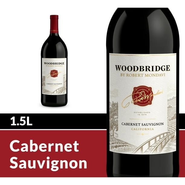 Woodbridge by Robert Mondavi Sauvignon Red Wine, 1.5 L Bottle