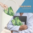 thumbnail image 6 of Spiral Notebook,Double-Wire Spiral College Lined Journal Notebook for Study and Notes,100 Pages,5.71x 8.26 in - Green Leaf Pattern with Gradient Colors, 6 of 7