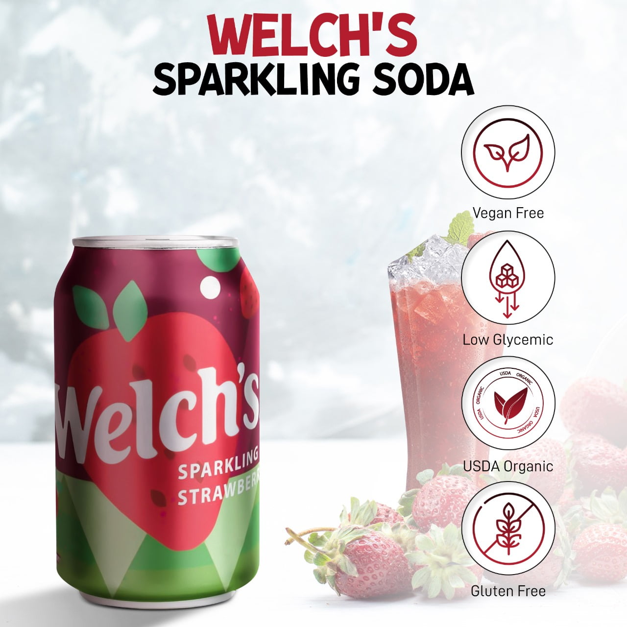 Welch's Grape Soda (12 Fl. Oz / 12 Pack)