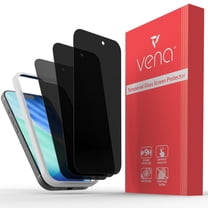 Vena 3-Pack For Apple iPhone 17 Screen Protector Privacy, iPhone 16 Pro Privacy Screen Protector, Anti-Spy Tempered Glass