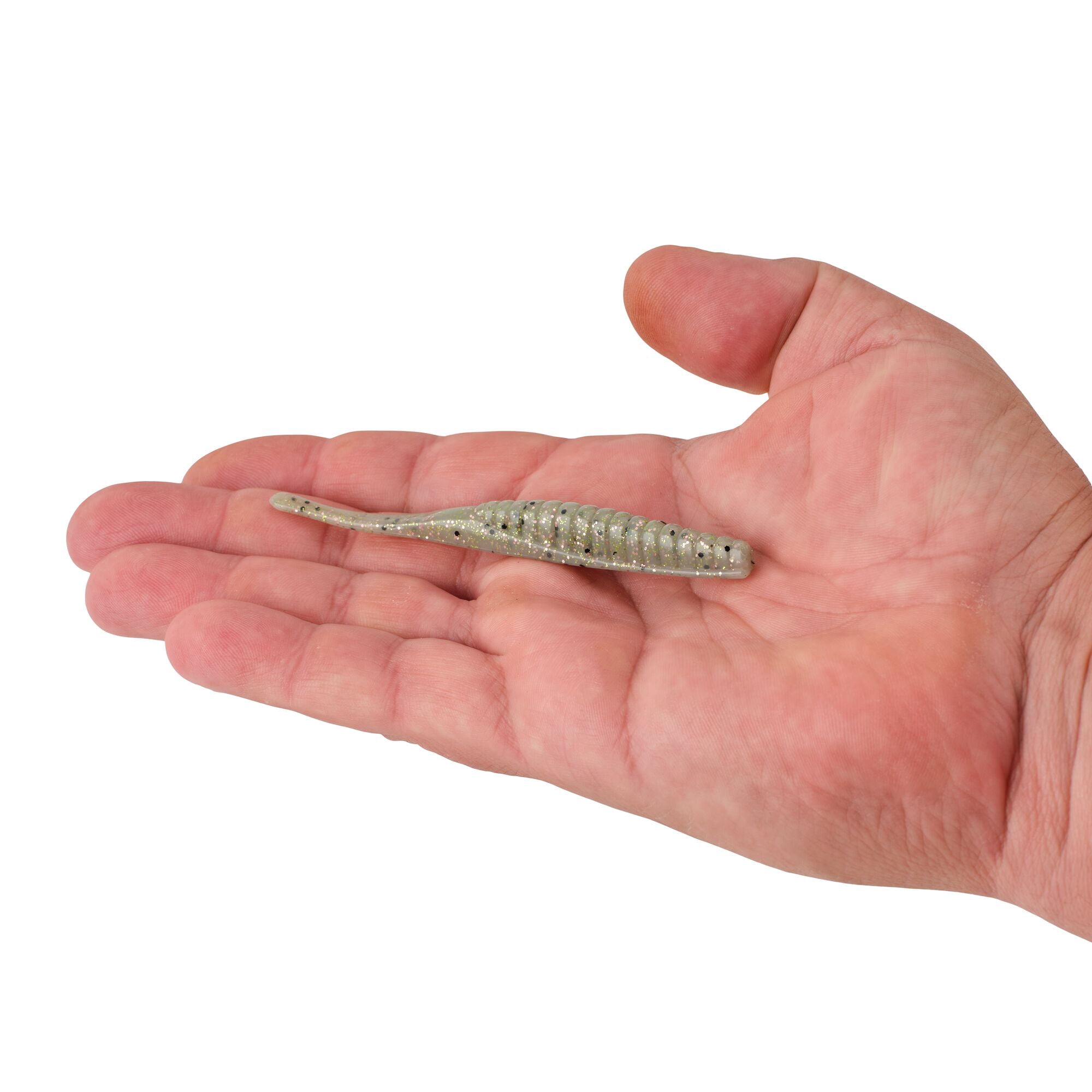 Berkley PowerBait® Saltwater Bonga Stick, 4 in, Jerkbaits, Shrimp n Grits (12-count)