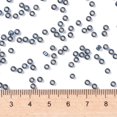 thumbnail image 4 of Round Rocailles Beads Japanese Seed Beads (RR2426) Silverlined Montana 8/0 3mm Hole: 1mm 422~455pcs/bottle 10g/bottle, 4 of 5