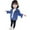 d-855Blue2101, variant on ANINEO Stylish Girls Denim Long Sleeve Jackets Fashion Casual Coats For Teenager Kids Outerwear Leisure Child Wear