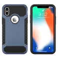 thumbnail image 2 of iPhone X Phone Case, iPhone 10 Case Cover, iPhone X Edition Case Cover, Njjex Shock Absorption 2 Piece Case Cover For Apple 5.8" iPhone X (2017 Release) - Space Blue, 2 of 4