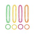 thumbnail image 2 of Conjunto De Accesorios De Disfraces De Fiesta De Lujo, Conjunto De Disfraces De Neón Para Mujeres Diadema De Encaje Collar Pendientes Pulseras Guantes Calentadores De Piernas sonducket  AP005900-00, 2 of 6