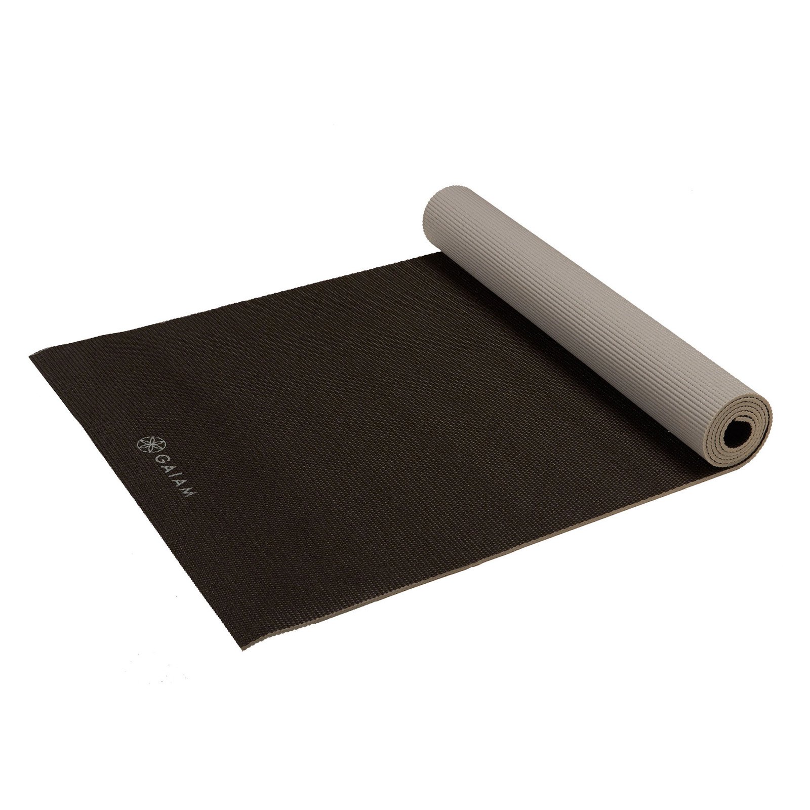 Gaiam Premium 2-Color Yoga Mat, Granite Storm, 5mm - image 4 of 7