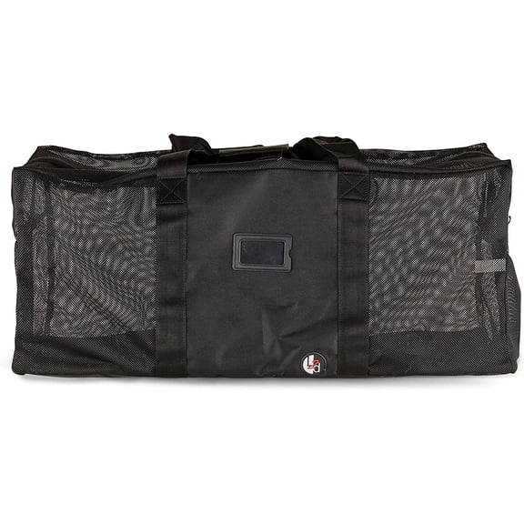 LINE2design Heavy Duty Firefighter Mesh Turnout Gear Bag - Black