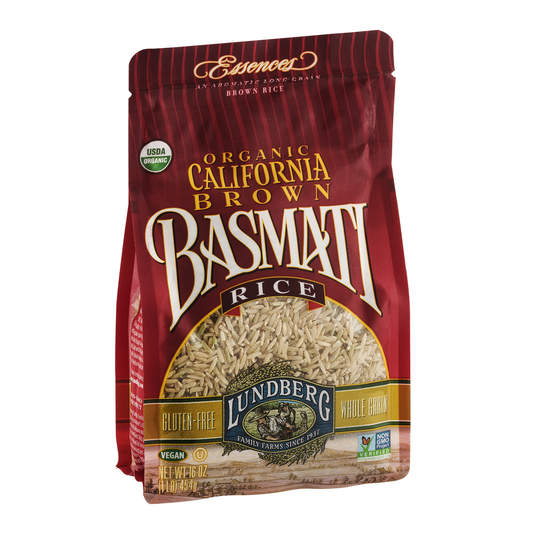 Lundberg Organic California Basmati Rice Brown 16 Ounce