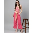thumbnail image 3 of Zima Leto Women's Printed Yoke Jumpsuit, 3 of 8