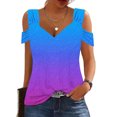 thumbnail image 3 of Scyoekwg Trendy Tops for Women Going Out Tops Loose Cute T Shirts Ladies Blouses Dressy Casual Womens Summer Fashion Short Sleeve Trendy, 3 of 5