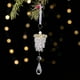 thumbnail image 2 of Decoraciones de Árbol de Navidad Decoración de Navidad Colgante de Cono de Pino Acrílico, Colgante de Cono de Pino Realista, Colgante de Árbol Pequeño Transparente, 2 of 6