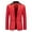 Red, variant on Ketyyh-chn99 Mens Office Blazers Casual Blazer Cardigan Open Front Jacket Suit Coat M,Black