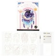 thumbnail image 6 of 2026 New Creative Stress Relief Kit Watercolor Painting Book,3-Fold Water Color Pad,Mini Watercolor Workbook Travel Set for Beginners and Enthusiasts, 6 of 8