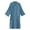 A-Light Blue412, variant on Mens Textured Robe Kimono-Style Half-Sleeve Loungewear With Pockets For Comfortable Daily Relaxation