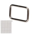 thumbnail image 3 of Anillo de Bucle de Metal de Bolsa Rectángulo, Antiadeado de la Bolsa de Bolsa resistente exquisitamento para el Equipaje de Mascotas para el Arnés de Perros para el collar de, 3 of 7