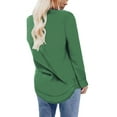 thumbnail image 4 of Sweatshirts for Women Crewneck Casual Long Sleeve Shirts Tunic Tops, 4 of 9