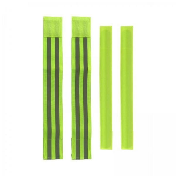 Paquete de 6 Brazaletes reflectantes para correr de noche kusrkot