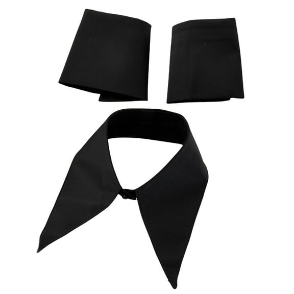 Insert Casual Shawl Collar Elegant Sweet False Collar Wristband for Lady Delicate Pointed Collar Casual Insert