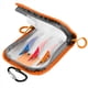 thumbnail image 2 of Transparente para Señuelos de Pesca, de Tela para Caña y Anzuelo, Color Naranja., 2 of 9