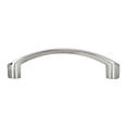 thumbnail image 2 of 10 Pack Rok Arch Style 3-3/4" Hole Centers, Length 4-9/32", Brushed Nickel Finish Cabinet Pull, 2 of 5