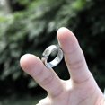 thumbnail image 3 of Mens Retro Sun Titanium Steel Ring Geometry Korean Style Stainless Jewelry Minimal Mens Ring With Korean Style, 3 of 5