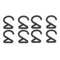 thumbnail image 1 of Ganchos, Ganchos de Plástico Con Correas Con 60 Piezas para Tiendas de Campaña Al Aire Libre, 1 of 7