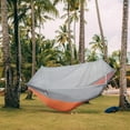 thumbnail image 4 of WNEXOPE Camping Hammock with Mosquito Net and Rain Fly - Portable Double Hammock with Bug Net and Tent Tarp Heavy Duty Tree Strap, Hammock Tent for Travel Camping Backpacking Hiking Outdoor Camp, 4 of 9