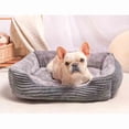 thumbnail image 4 of Winter Plush Warm Pet Bed Rectangle Puppy Sofa Sleeping Bed Cushion Fall Asleep Easily for Cat and Small Medium Dogs ShopWise Round, 4 of 6