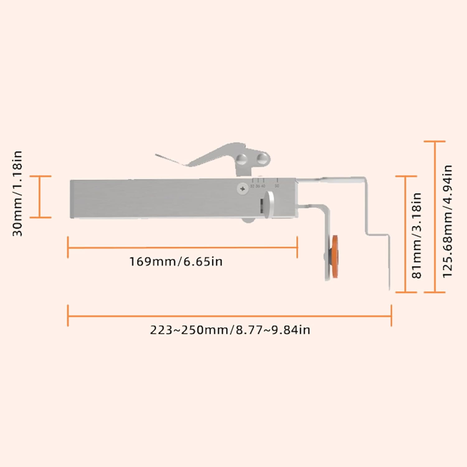 Drawer Front Installation Clamps, Woodworking Tool Drawer Fixing Clamp Adjustable, Drawers Face Clamp with Two Types of Clips, Quick-Install Universal Fit Labor-Saving Cabinet Clamps