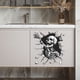 thumbnail image 5 of ShinYu Halloween Skull Wall Stickers Horror Art Wall Decals Removable Pvc Peel And Stick For Halloween Party Toilets Door Living Room Bedroom Kitchen Decorations, 5 of 6