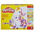 thumbnail image 1 of Play-Doh Magical Stylin' Unicorn Playset for Kids 3 Years and Up with 5 Multicolor Cans Including Sparkle Compound, Non-Toxic, 1 of 10