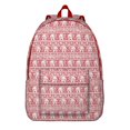 thumbnail image 1 of Ethnic Floral Pattern School Backpack – Retro Boho Canvas Bookbag with Comfortable Carrying, Anti-theft Multifunctional Design, Perfect for Daily Commuting and Short Trips, 1 of 5