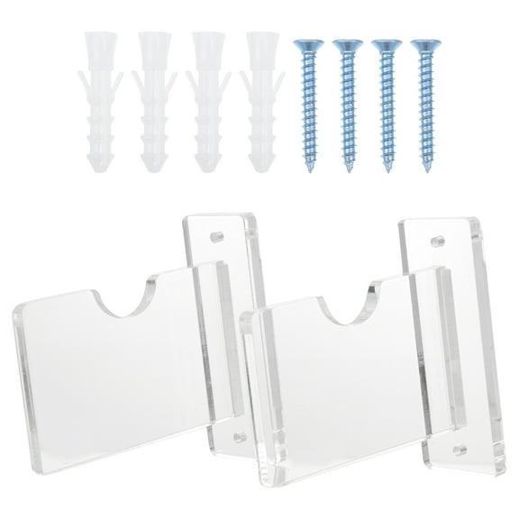 KALLORY Multi-Function Hockey Stick Wall Rack Bracket Set - Sports Equipment Organizer for Home or Garage