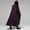 Purple, variant on Lilgiuy Men Patchwork Hooded Casual Party Retro Gothic Long Cloak Stage Outfit for Vacation Holiday